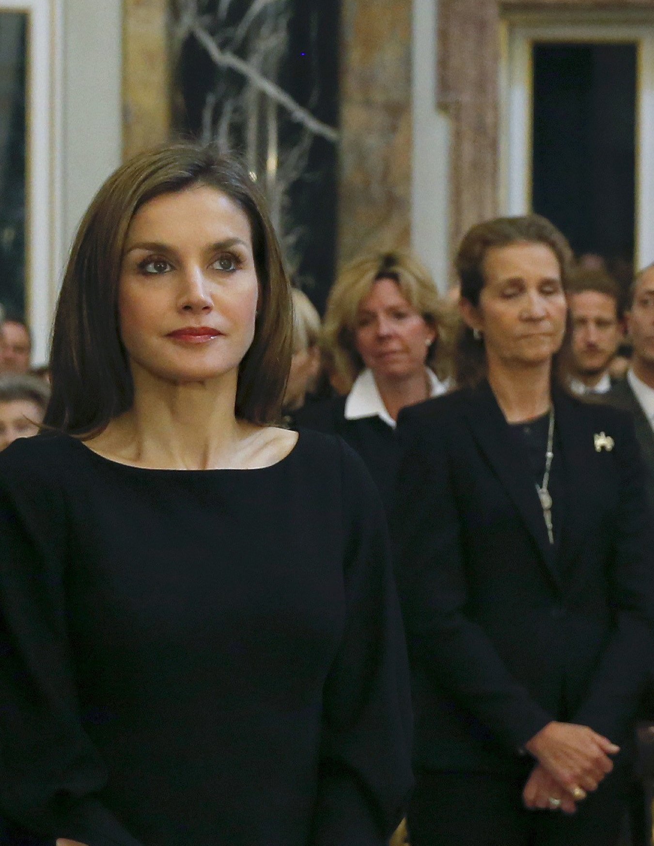 Letizia e infanta Elena GTRES Letizia e infanta Elena GTRES