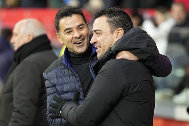Xavi Míchel FC Barcelona Girona / Foto: EFE - David Borrat Xavi Míchel FC Barcelona Girona / Foto: EFE - David Borrat