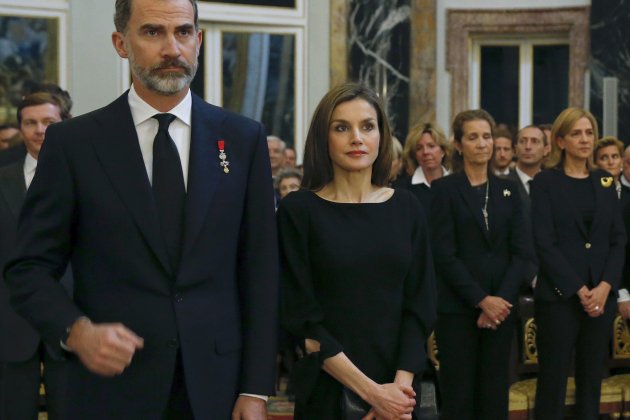 Felipe, Letizia, infanta Elena i Cristina GTRES