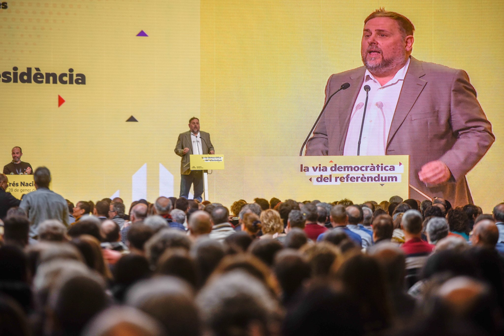 Junqueras reclama abandonar la "amargura" y sumarse a la estrategia de ERC, "el único camino"