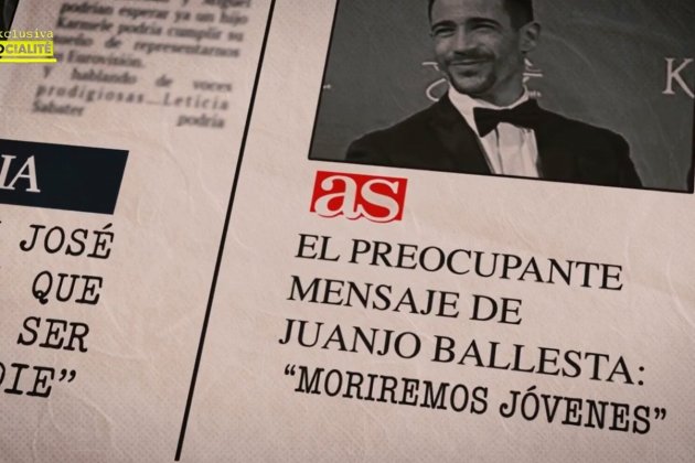 Juan José Ballesta moriremos jóvenes Telecinco Juan José Ballesta moriremos jóvenes Telecinco