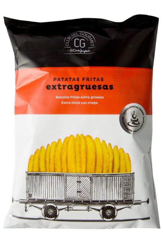 Patates fregides d'El Corte Inglés Patates fregides d'El Corte Inglés