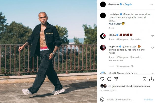 Dani Alves puesto 27 diciembre 2022 Instagram Dani Alves puesto 27 diciembre 2022 Instagram