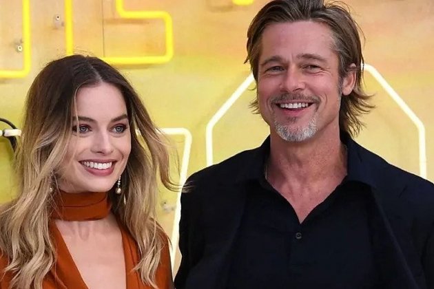 Margot Robbie y Brad Pitt Margot Robbie y Brad Pitt