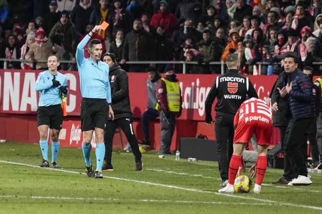 Michel entrenador Girona expulsado EFE Michel entrenador Girona expulsado EFE