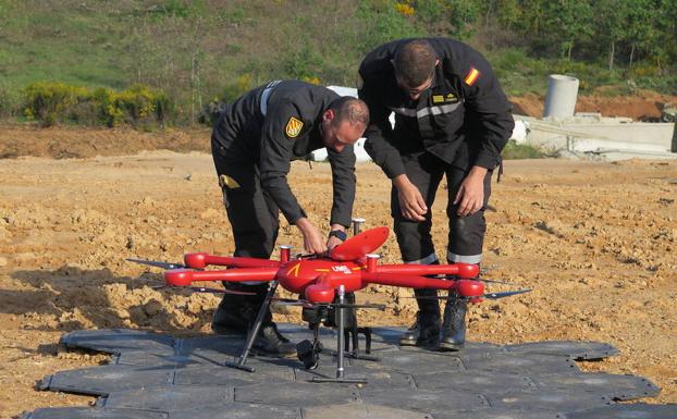 La UME activa una unidad equipada con drones