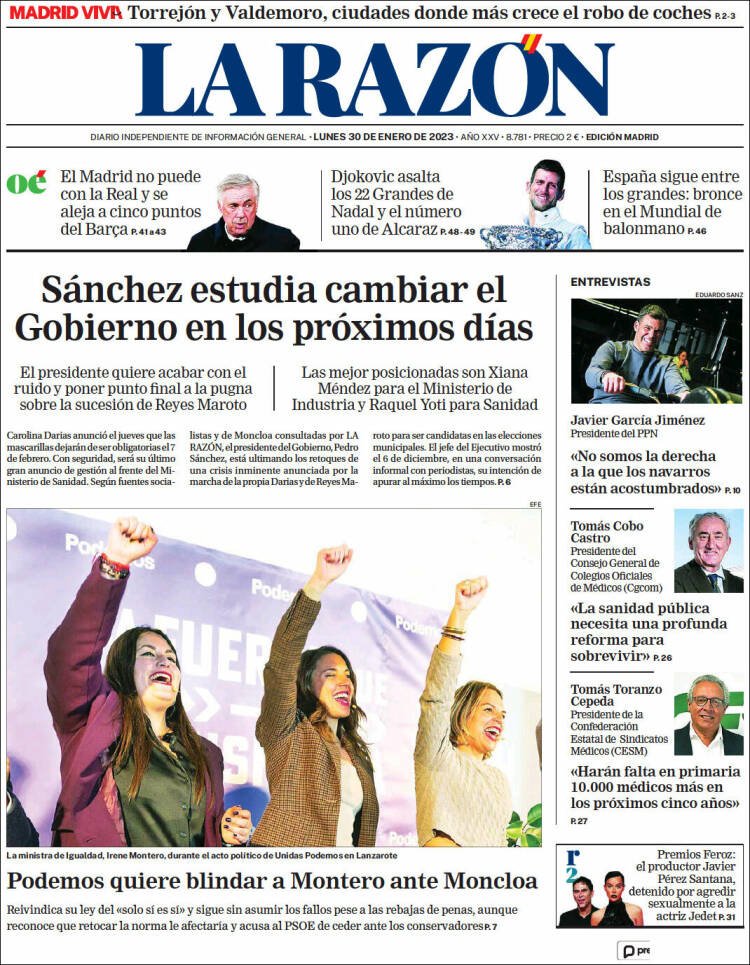 La Razón La Razón