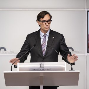 Aviso de Illa a Aragonès, pese al acuerdo de presupuestos: "Seguimos haciendo oposición al Govern"