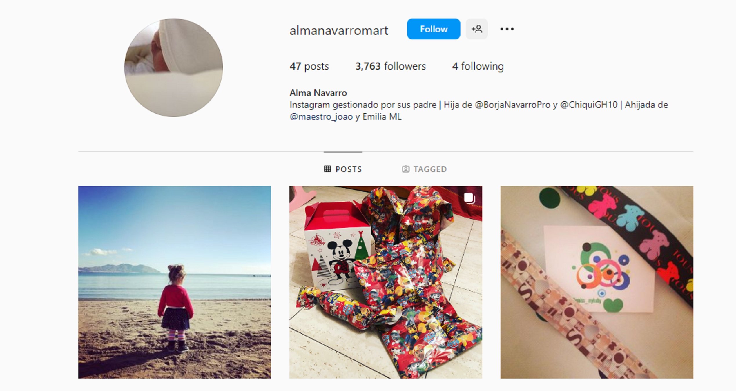 Instagram Alma Navarro