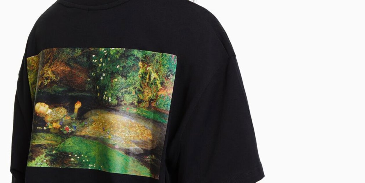 Bershka converteix 'Ophelia', el quadre més famós de Sir John Everett Millais, en samarreta