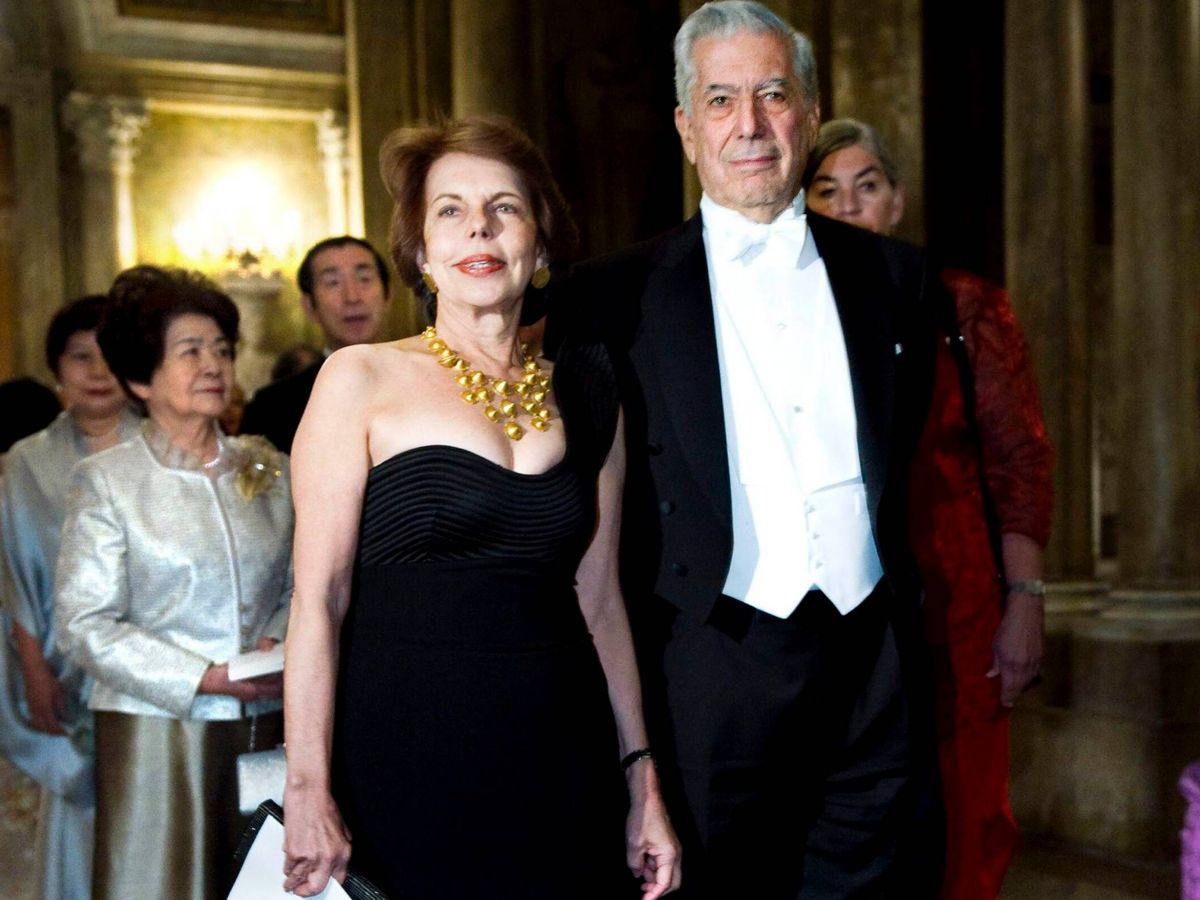 Mario Vargas Llosa i Patricia Llosa efe