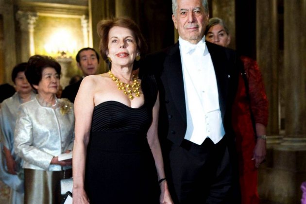 Mario Vargas Llosa i Patricia Llosa efe