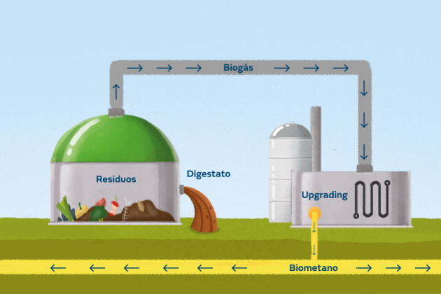 Planta produccion biometano