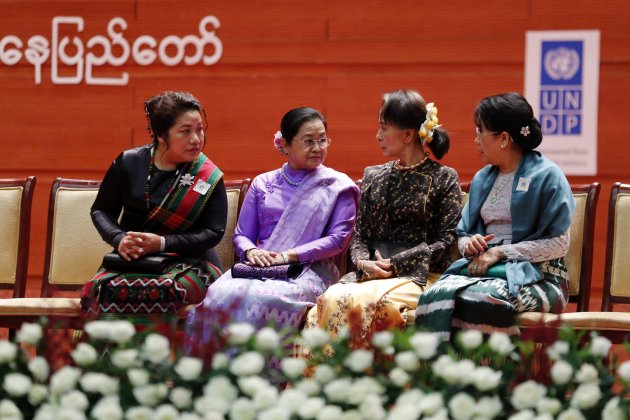 Día de la mujer Birmania EFE