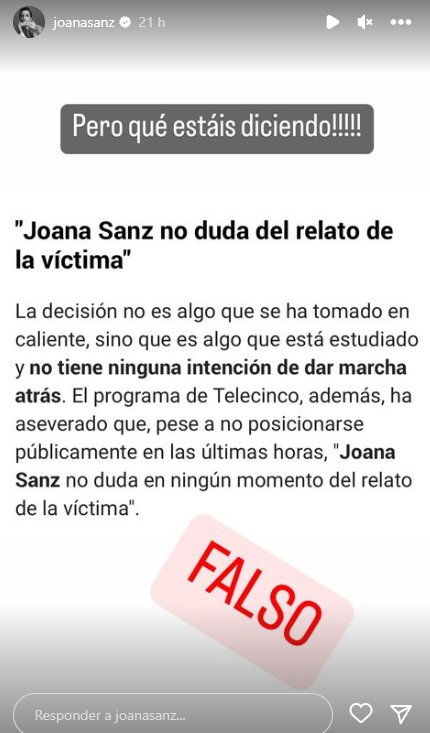 Joana Sanz víctima @joanasanz Joana Sanz víctima @joanasanz