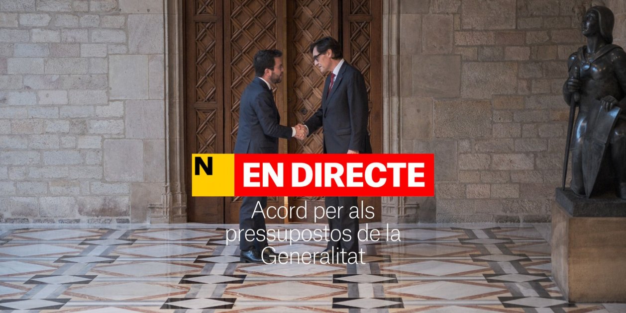 Acuerdo para los presupuestos de la Generalitat entre el Govern y el ...