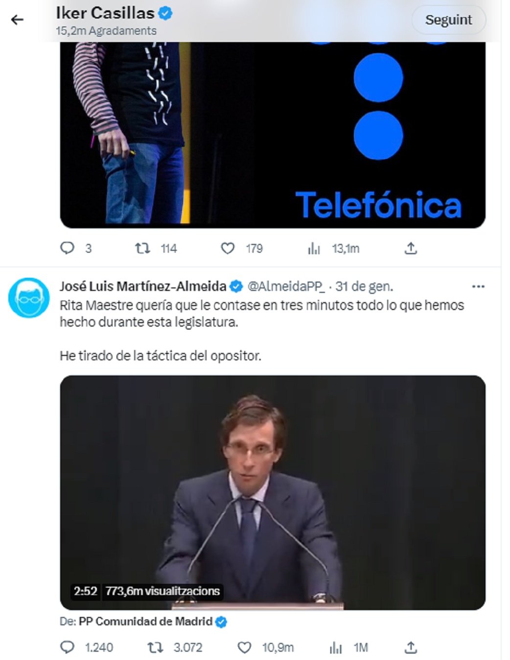 Iker Casillas likes Twitter Iker Casillas likes Twitter