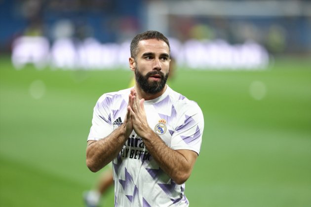 Dani Carvajal entrenament Reial Madrid / Foto: Europa Press Dani Carvajal entrenament Reial Madrid / Foto: Europa Press