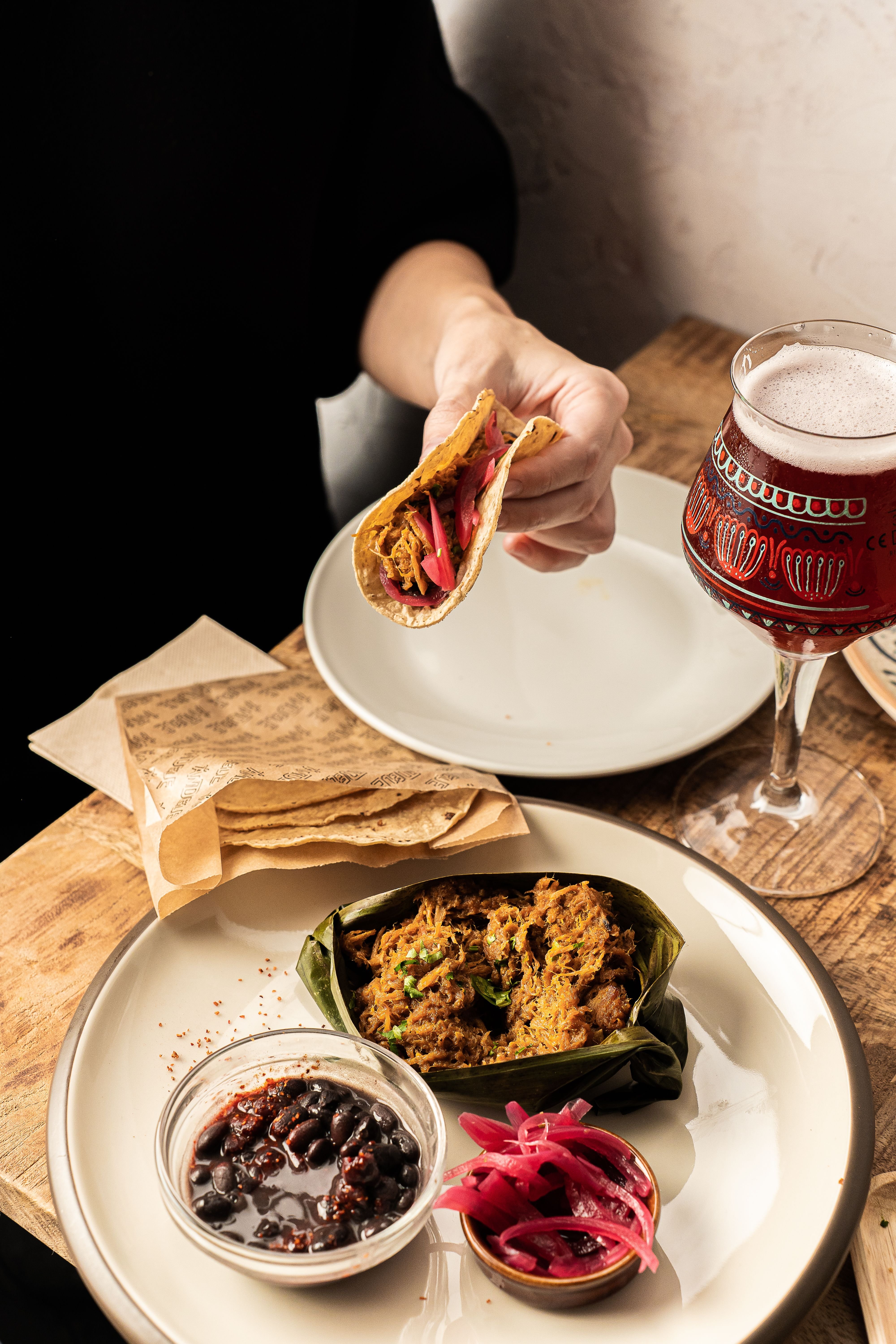 El taco de cochinita pibil pel qual tu i jo mataríem