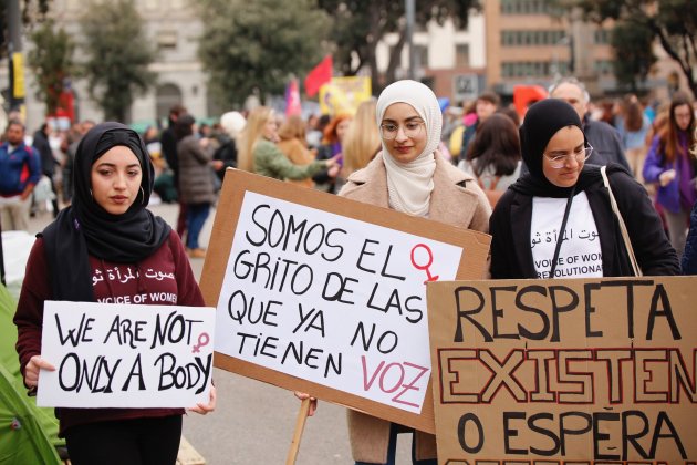 huelga feminista musulmanas sergi alcazar