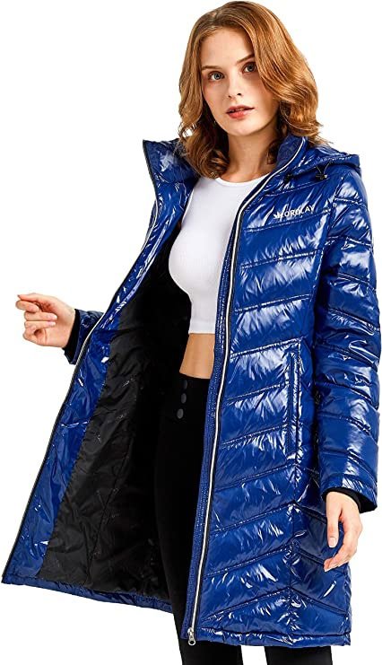 Chaqueta de plumas acolchada de mujer de Orolay1 Chaqueta de plumas acolchada de mujer de Orolay1