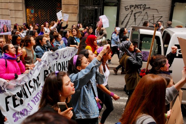 vaga feminista sant jaume 8m sergi alcazar (14)
