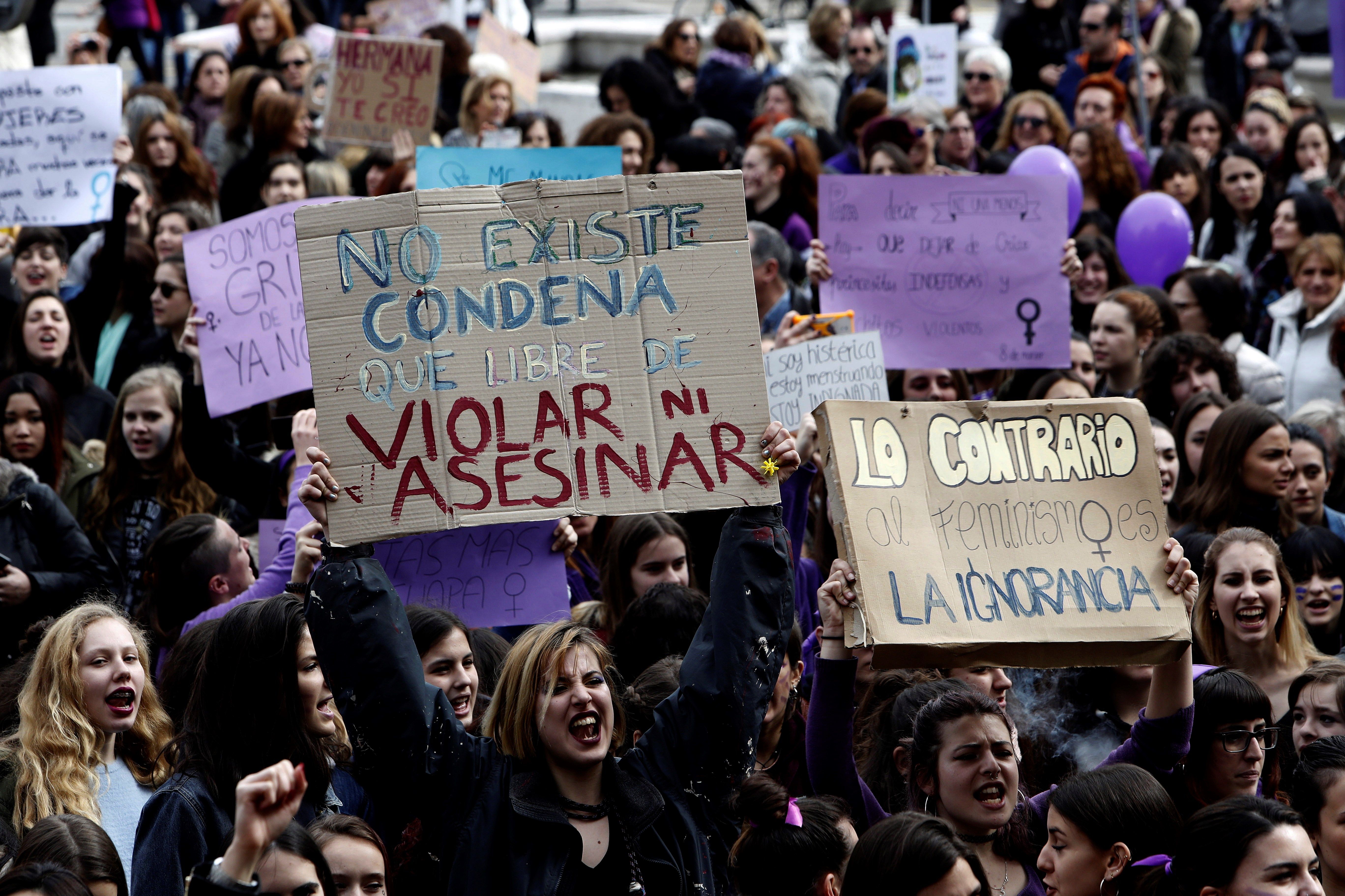 5.3 million people strike around Spain