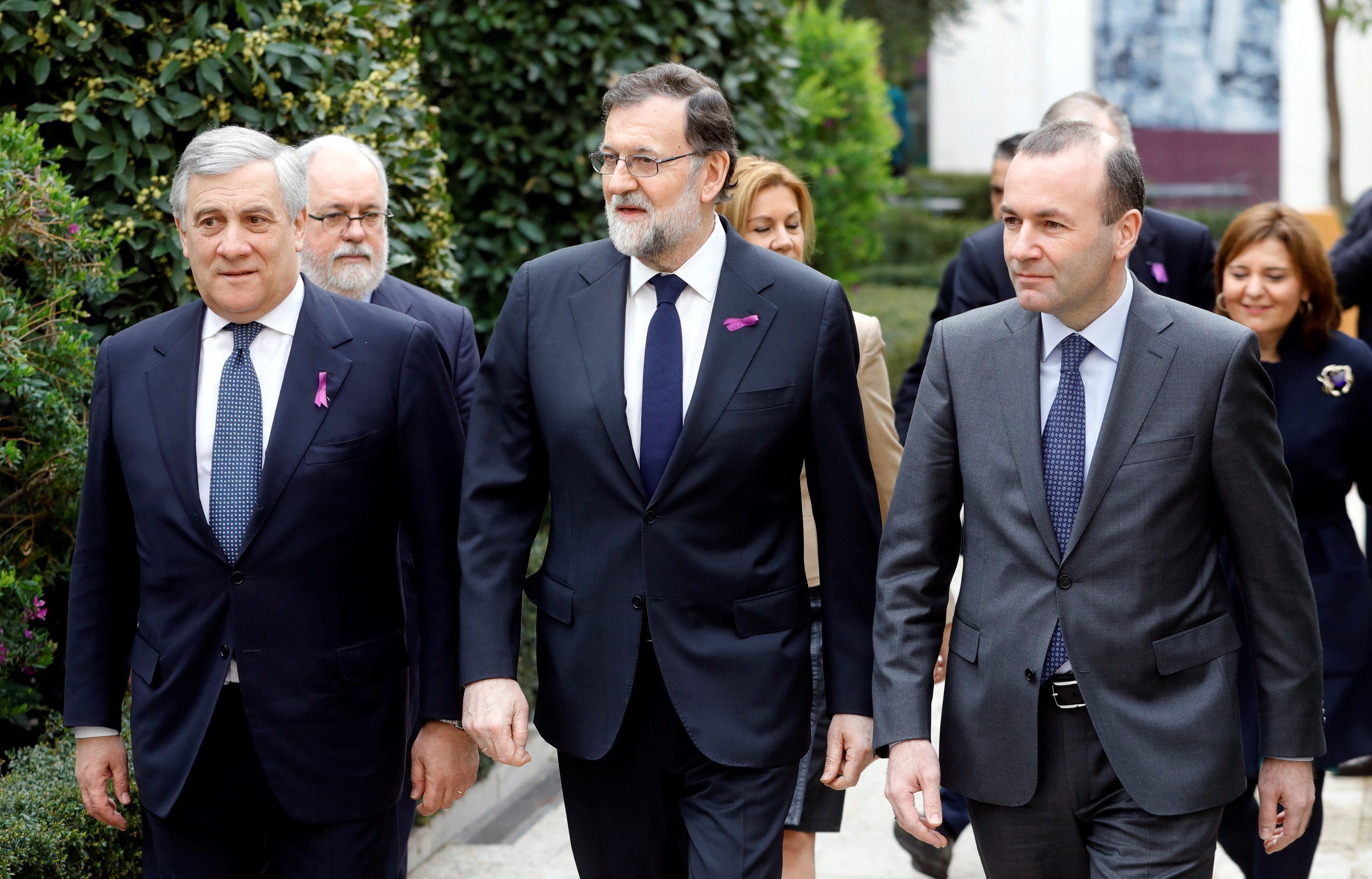 Tajani: "No hi ha moltes petites pàtries, n'hi ha una que es diu Espanya"