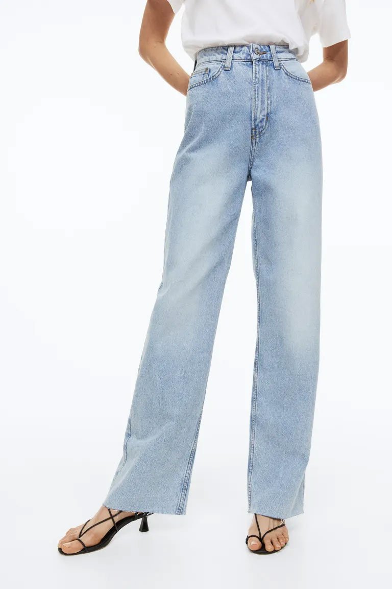 Wide Ultra High Jeans