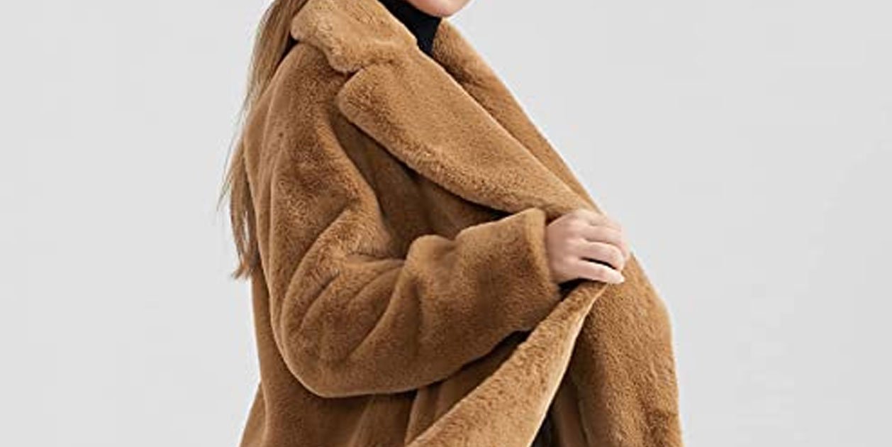 Hi ha un abric a Amazon que recorda molt el famós Teddy de Max Mara