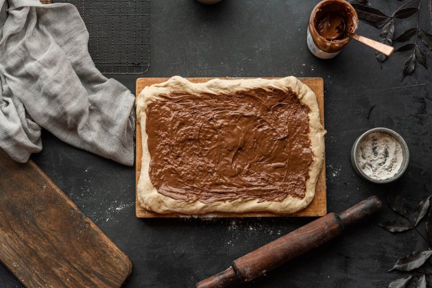 Pan Nocilla rebanada