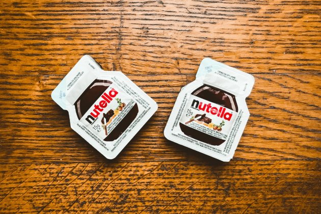 Nutella envases portátiles