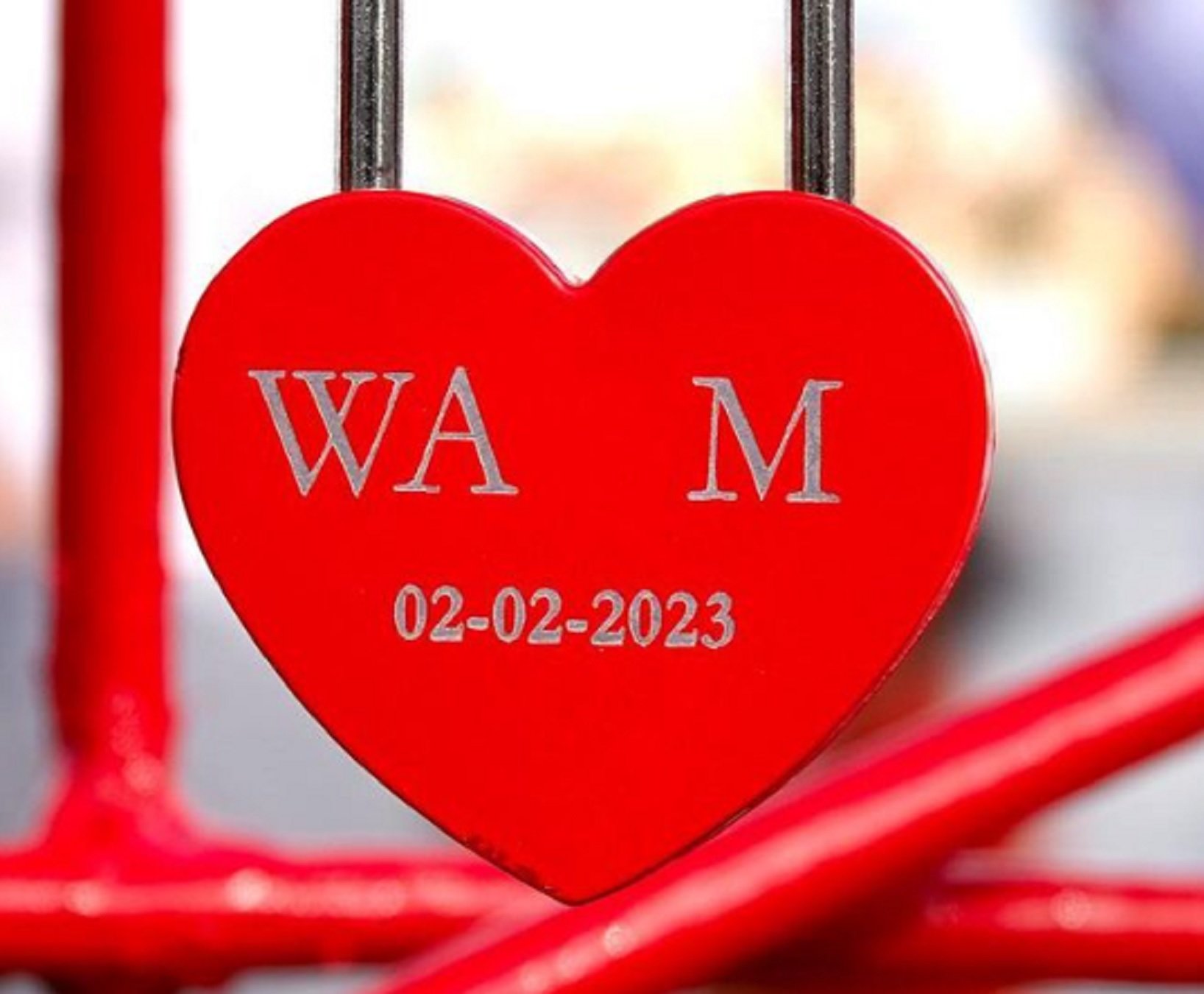 Candado del amor Guillermo Alejandro y Máxima Instagram Candado del amor Guillermo Alejandro y Máxima Instagram