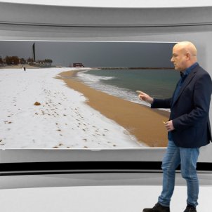 Nevarà a la platja de Barcelona? Fred i gelades a tot Catalunya: el febrer, nou cares té