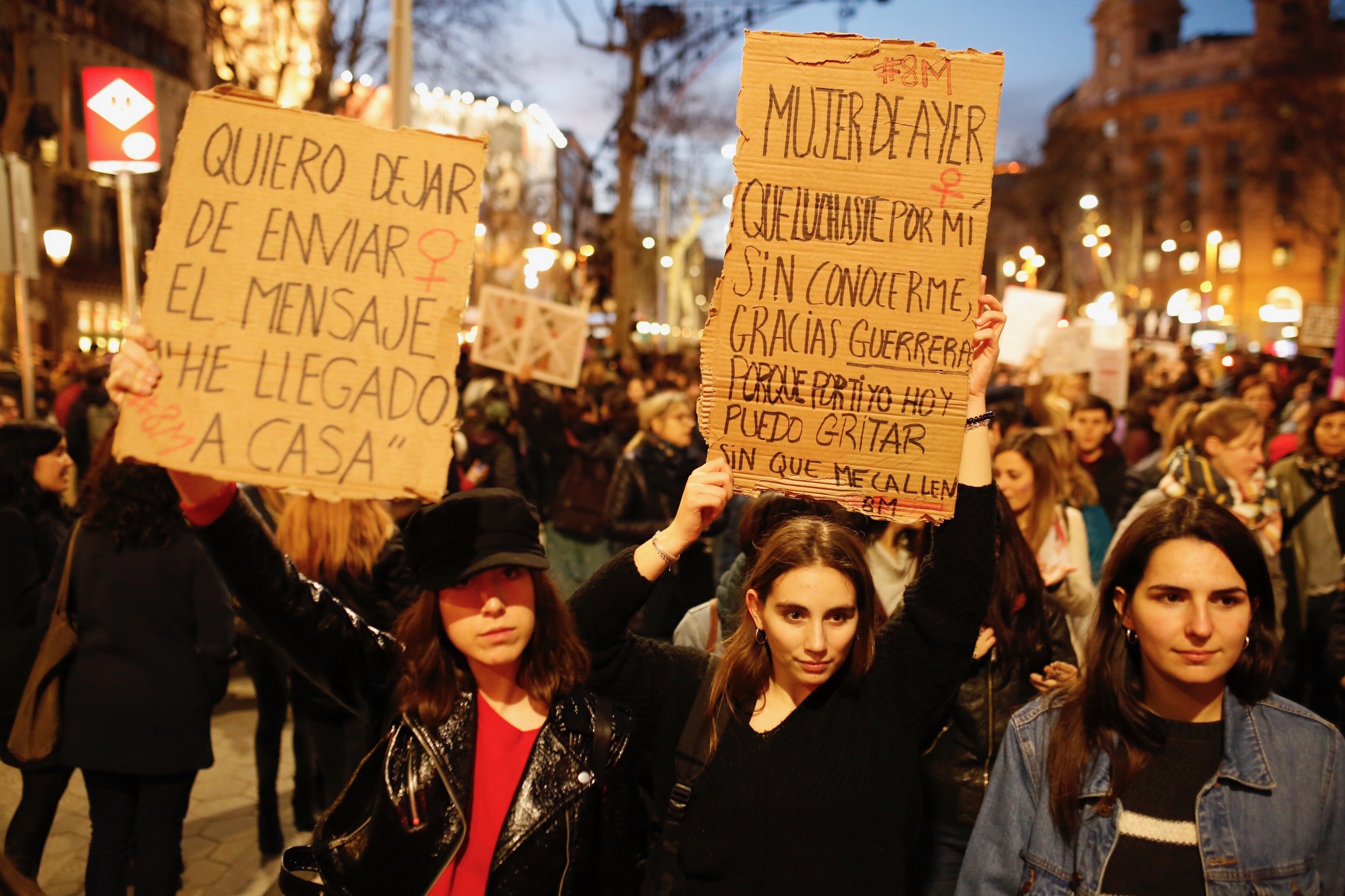 Las violaciones aumentan un 18% en Catalunya durante el 2018