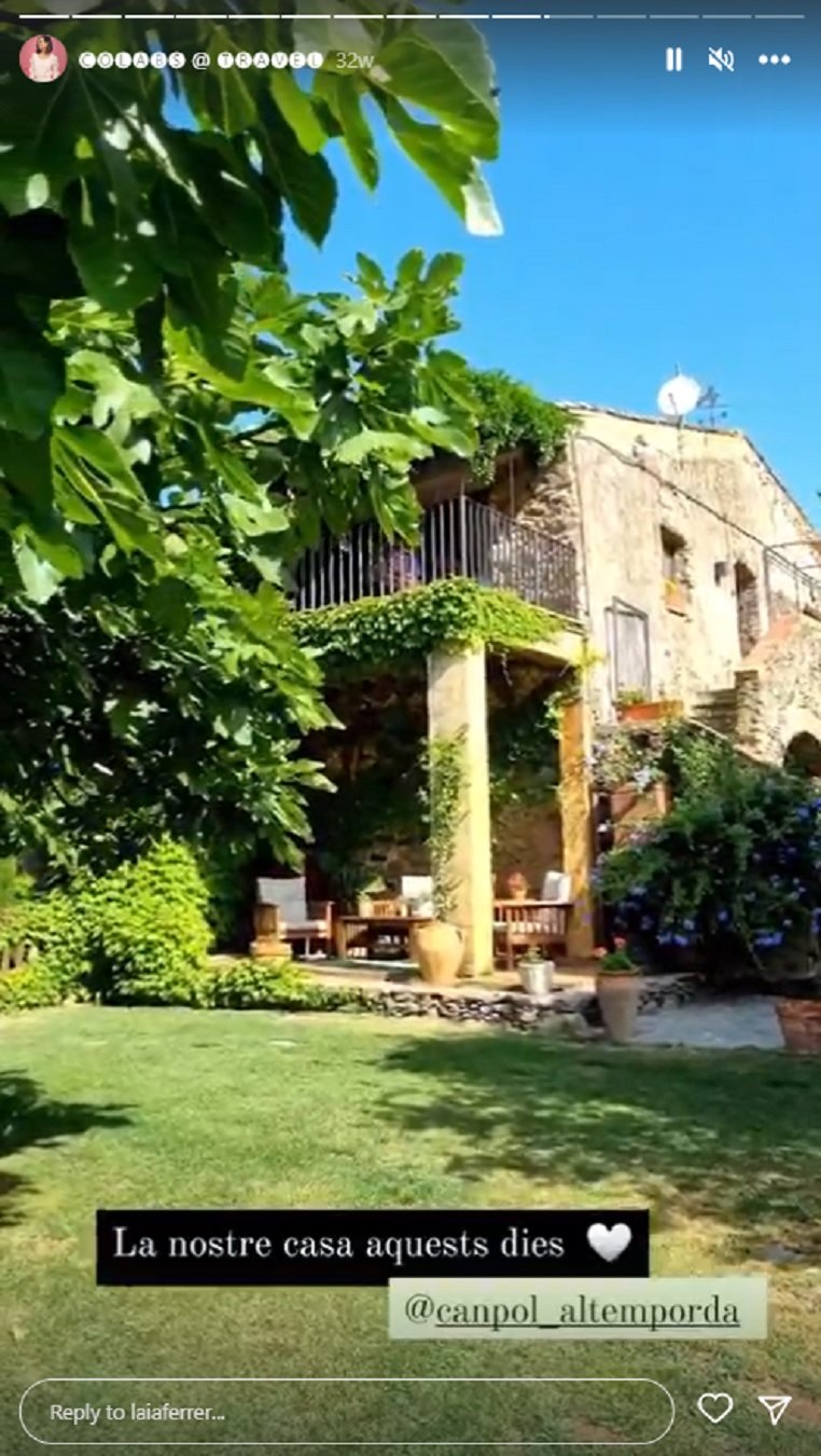 Laia Ferrer a l'Alt Empordà IG stories Laia Ferrer a l'Alt Empordà IG stories