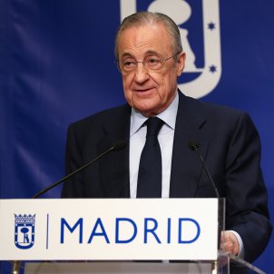 Florentino Pérez en un acto de la Comunidad de Madrid / Foto: Europa Press