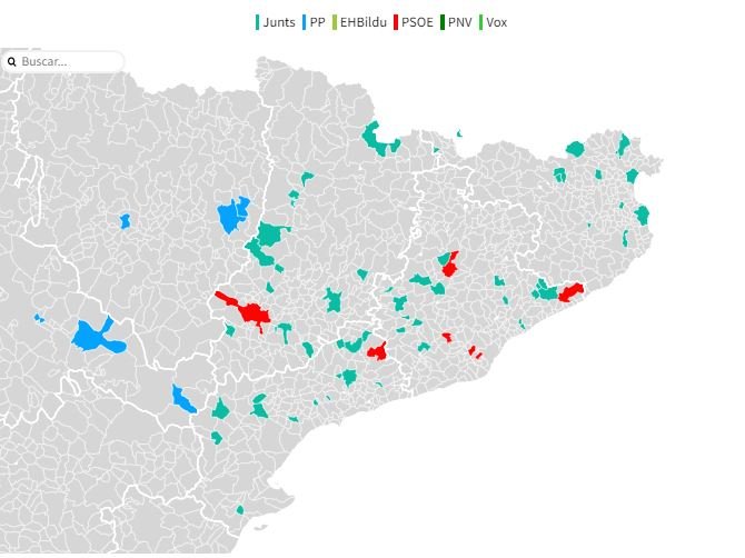 Electopanell electomania cambio voto municipios catalunya
