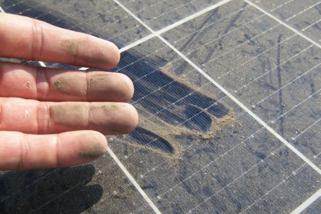 Suciedad Panel Solar