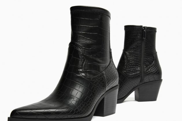 Botins cowboy amb gravat animal1 Botins cowboy amb gravat animal1
