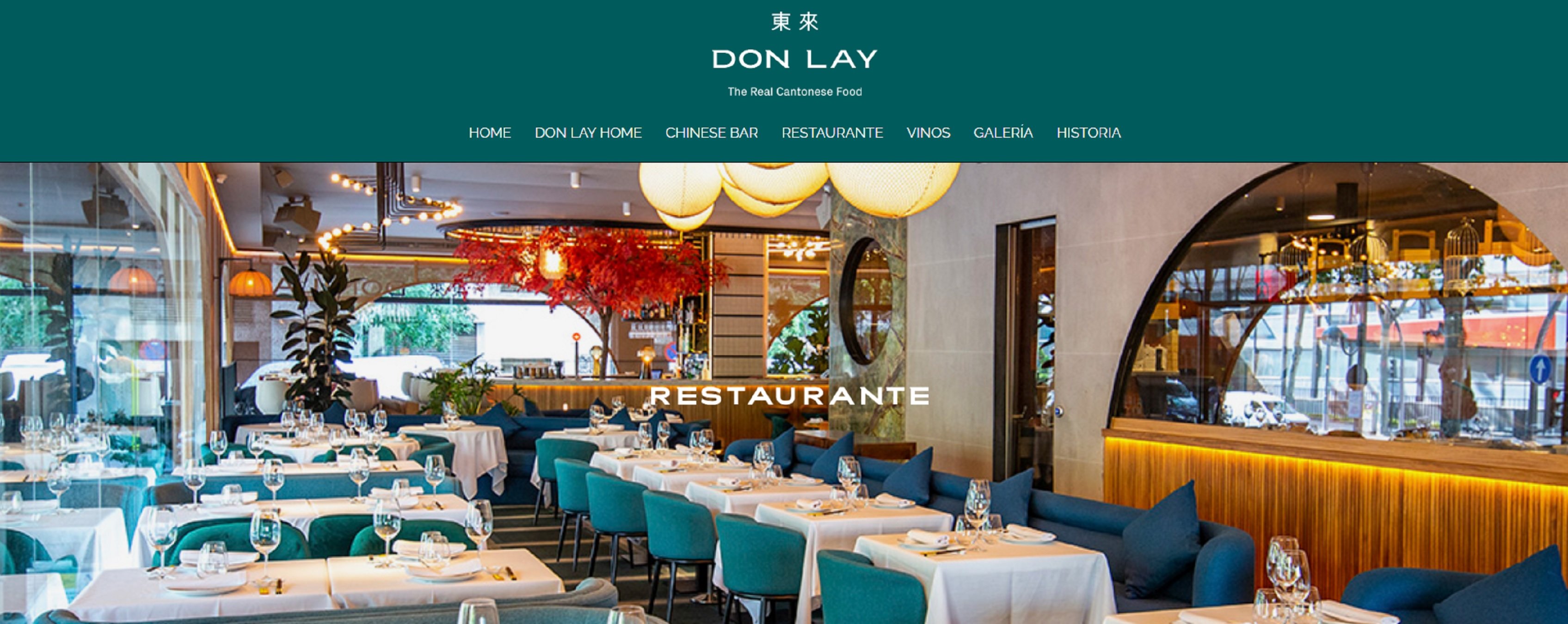 Restaurante Don Lay   Web
