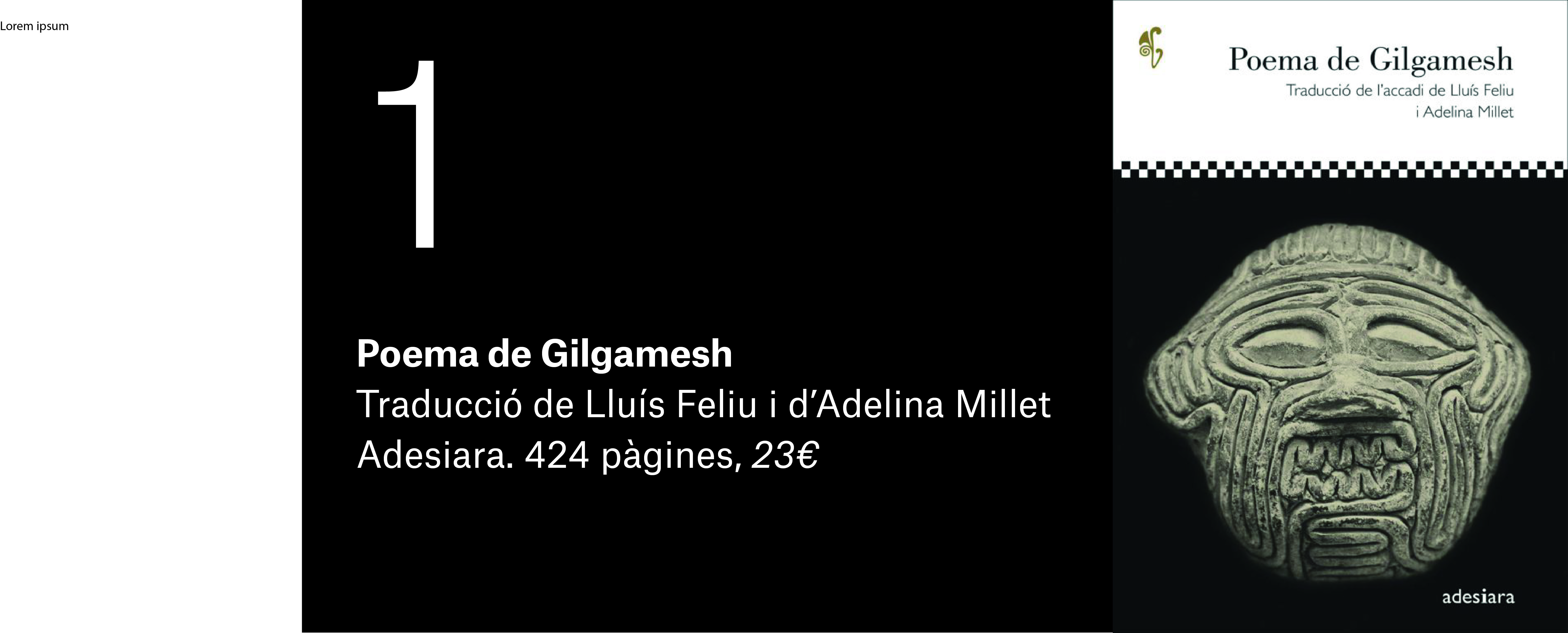 POEMA GILGAMESH (CAT) POEMA GILGAMESH (CAT)