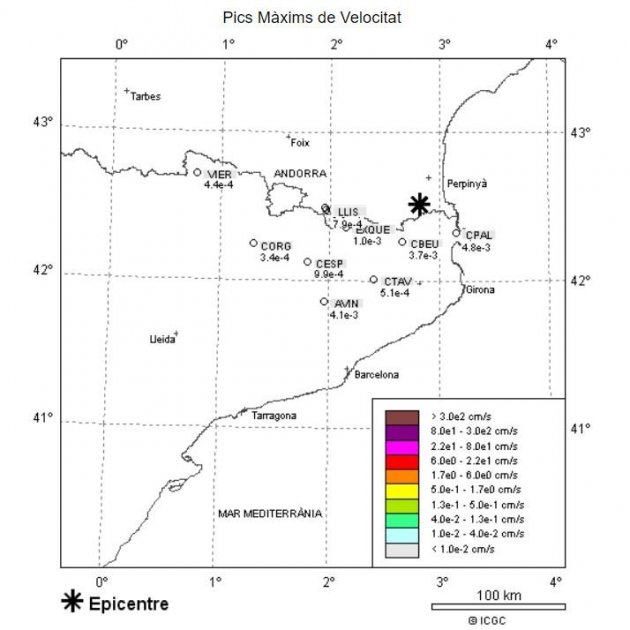 replica terratremol catalunya / Instituto Cartográfico y Geológico de Catalunya