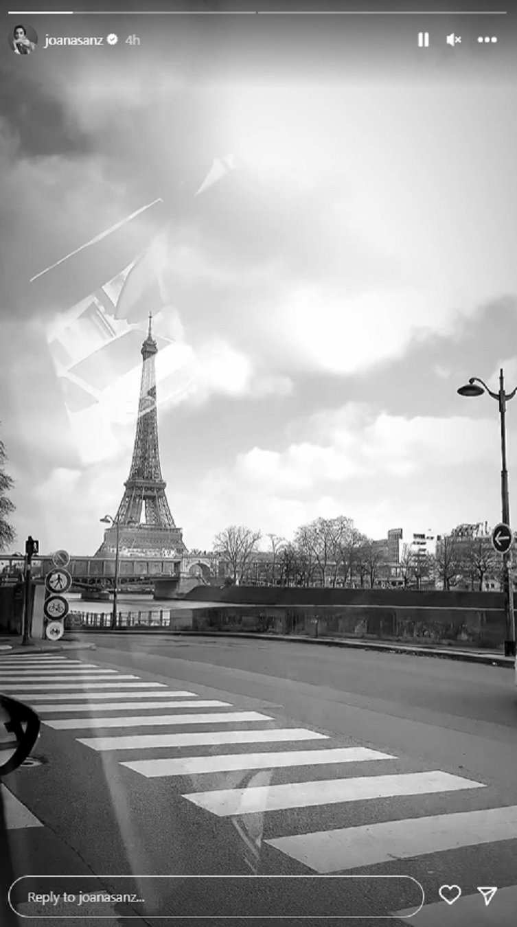 Joana Sanz a París IG stories Joana Sanz a París IG stories