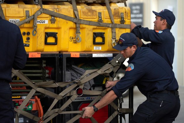 bomberos los angeles terratremol turquia y siria EFE bomberos los angeles terratremol turquia y siria EFE