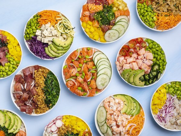 Platos preparados de Aloha Poké