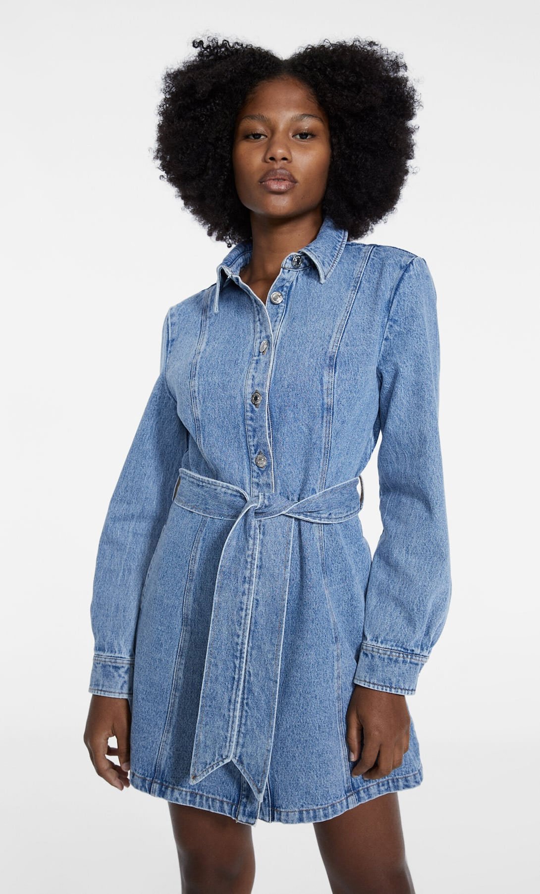 Vestit camiser denim Vestit camiser denim