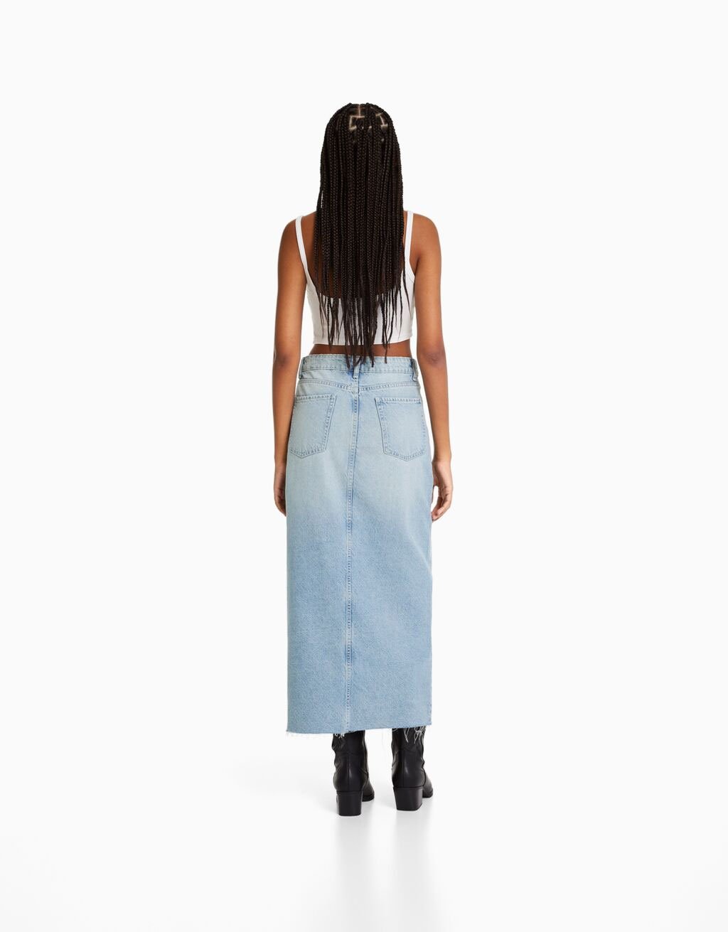 Falda denim larga1 Falda denim larga1