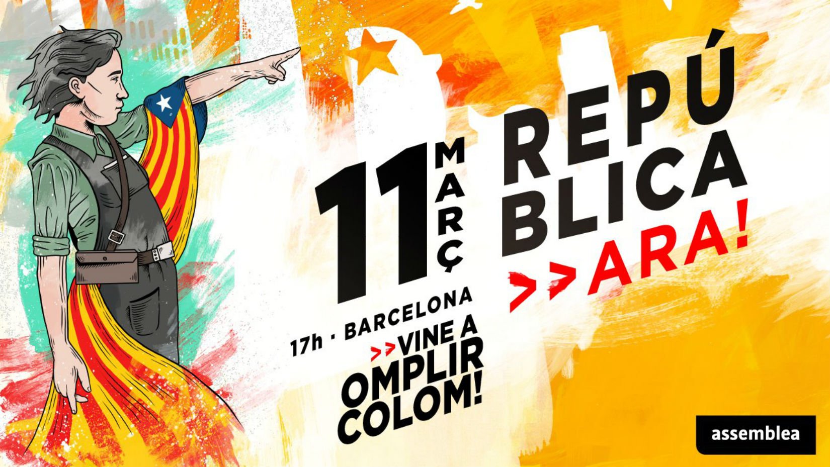 VÍDEO: Así llama la ANC a manifestarse este domingo por la República