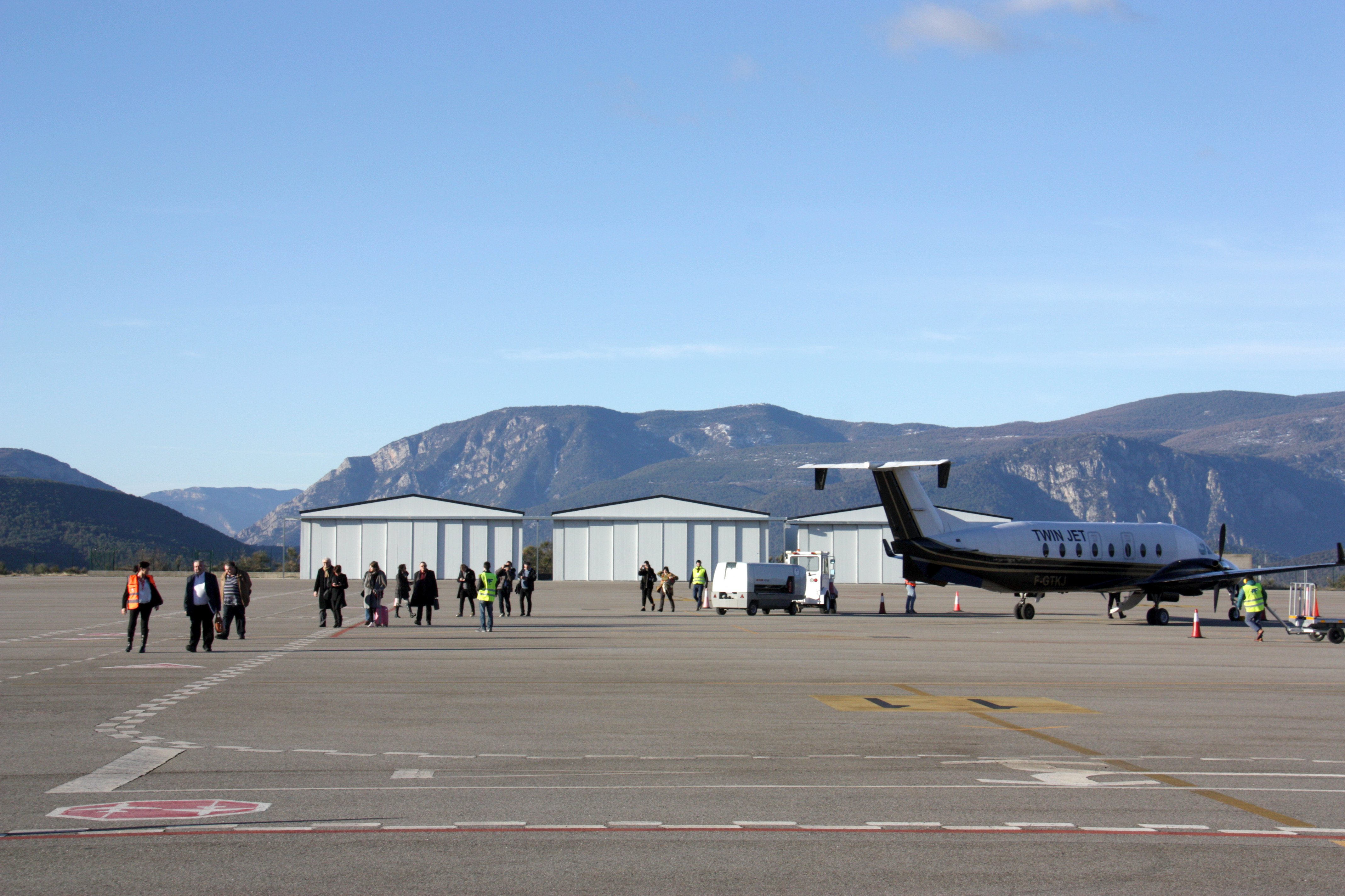 L'Aeroport d'Andorra-La Seu d'Urgell estrena vols amb un 80% d'ocupació